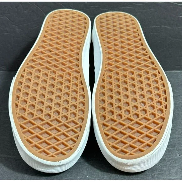 Vans Era Canvas and Leather Gray & Brown Skate Shoe Women's Size 8 - Picture 9 of 9